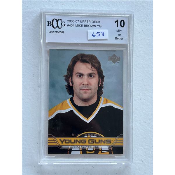Mike Brown - Young Guns - Graded Mint or Better