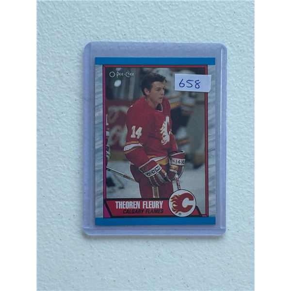 Theo Fleury - Rookie Card