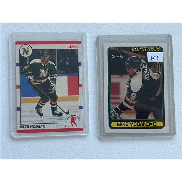 Mike Modano - Rookie Cards (2)