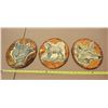 Image 1 : Set of 3 HAND Made Animal Wall Hangines.