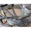 Image 6 : Lot of Mixed Silver Spoons and Forks.