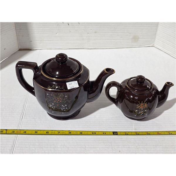 Small and large matching teapot-made in japan