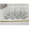 Image 1 : Set of 8 etched bucking horse/cowboy glasses