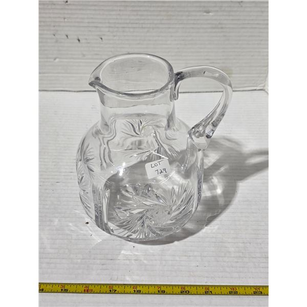 Crystal pitcher