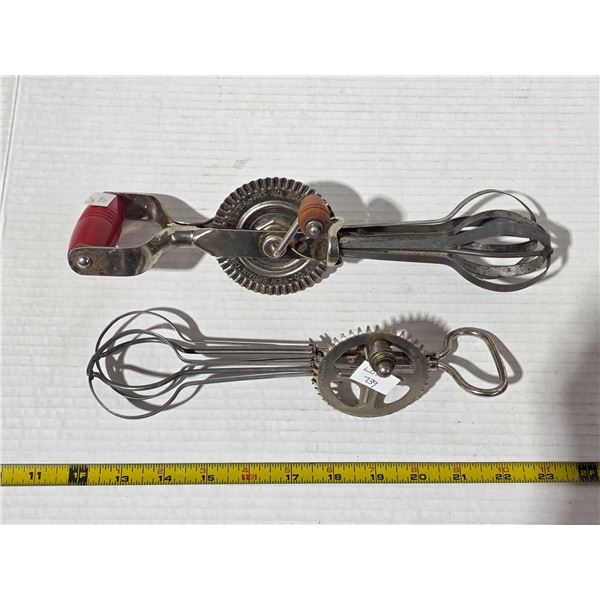 Vintage egg beaters
