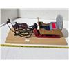 Image 2 : Hand crafted sleigh with horse