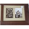 Image 3 : Vintage multi picture oak frame- 27" by 13"