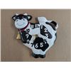 Image 1 : Holestein Cow Clock (Works) Takes 1-AA Battery, Not included. Excellent Condition