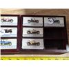 Image 4 : 3 sets of small collector cars in holders