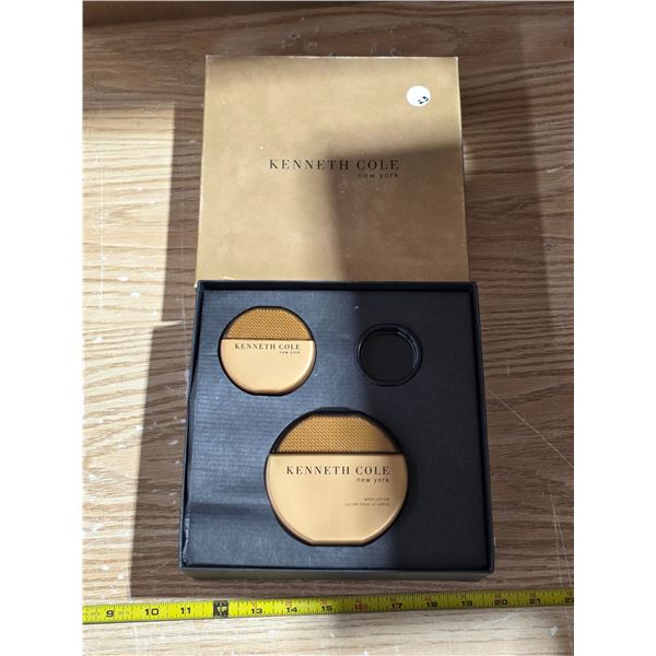1 box of kennith cole mens lotion and cologne