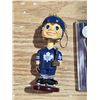 Image 2 : Maple leafs bobble head and darcy tucker maple leafs silver overlay medallion