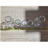 Image 2 : 5 glass milk bottles- 1 quart and 1 pint bottles