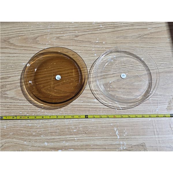 2- 6" pie plates