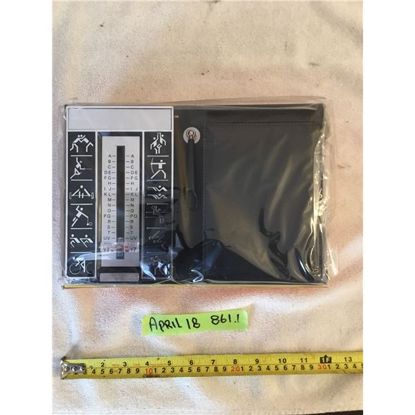 NOS- telephone desk, index memo pen holder