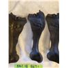 Image 2 : Cast lions face stove legs- 10"H