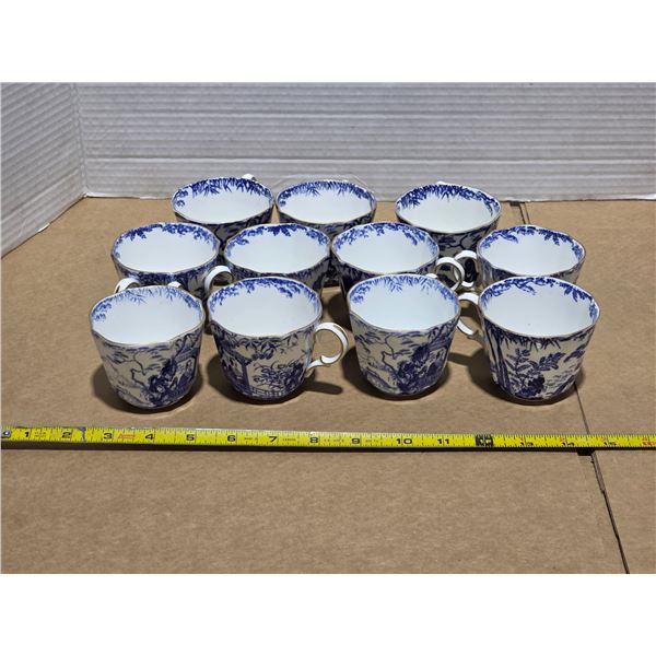 11 Royal crown derby chinaware- teacups