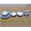 Image 1 : Royal crown derby chinaware- Cream, sugar,cups and saucer