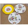 Image 1 : 3 chinaware plates-10"W