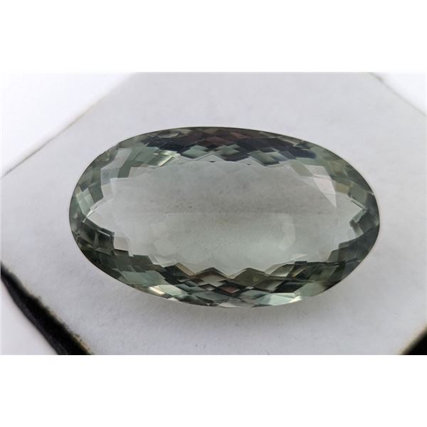 42.5 ct Certified Signature Prasiolite gemstone (Green Amethyst) ($6,500 Appraisal)