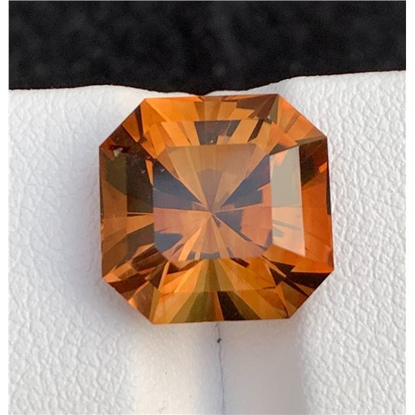 10.1 ct Certified Imperial Topaz gemstone Untreated ($18,180 Appraisal)