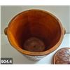 Image 4 : 904. Early Canadian hand-carved wooden storage pail