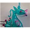 Image 2 : 923. Murano glass hanging Christmas ornament - 7 inches long