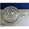 Image 2 : 927. Pyrex glass tea (hot water) pot - excellent condition, no damage