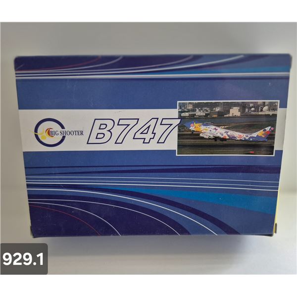 929. Boing B747 New-Old-Stock diecast Pokemon - mint condition
