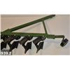 Image 2 : 939. John Deere 6-bottom plow - mint condition, from the 80s or 90s, 20 1/2 inches. (Diecast Metal)