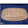 Image 1 : 961. Inuit carving - cribbage board, signed by maker, excellent condition