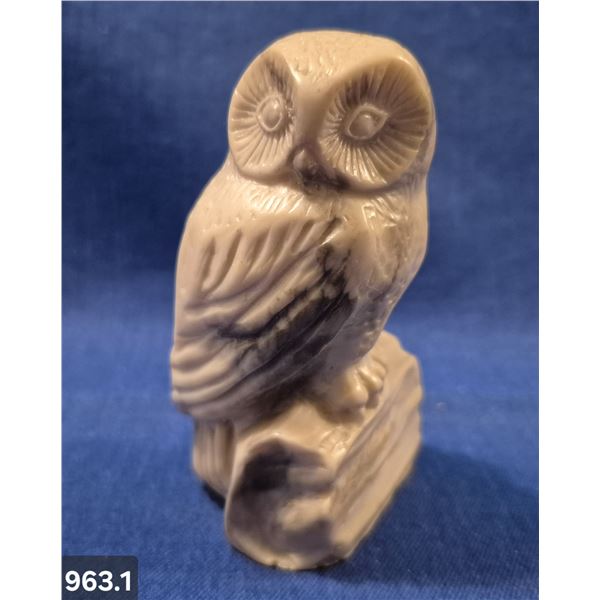 963. Inuit carving - small owl, 3 1/2 inches, excellent condition