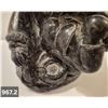 Image 2 : 967. Inuit carving - large heavy eskimo figure, 6 inches, excellent condition