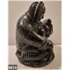 Image 4 : 967. Inuit carving - large heavy eskimo figure, 6 inches, excellent condition