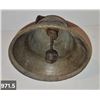 Image 5 : 971. Original antique heavy brass bell, "1875 -Chiantel Fondeur -Saignelegier", original gonger, 3 3