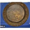 Image 2 : 982. Antique solid brass pan for gold-panning, great shape for age, 3 3/4 inches deep, 16 inches acr