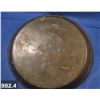 Image 4 : 982. Antique solid brass pan for gold-panning, great shape for age, 3 3/4 inches deep, 16 inches acr