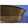 Image 5 : 982. Antique solid brass pan for gold-panning, great shape for age, 3 3/4 inches deep, 16 inches acr