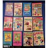 Image 1 : 995. Collection of 12 vintage paperback comic books, see pics