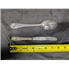 Image 3 : Spoon and Knife .800 Silver Stamped