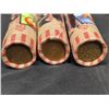 Image 2 : (3) Rolls of Canadian Pennies