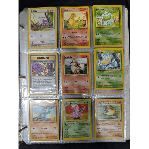 Binder of 1995-2006 Pokemon Cards