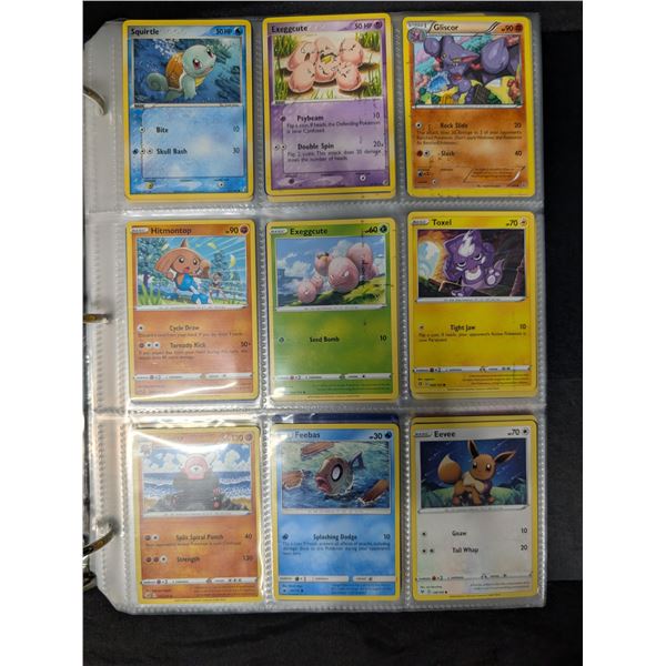 Binder of 2000s-2020s Pokemon Cards (not All Shown)