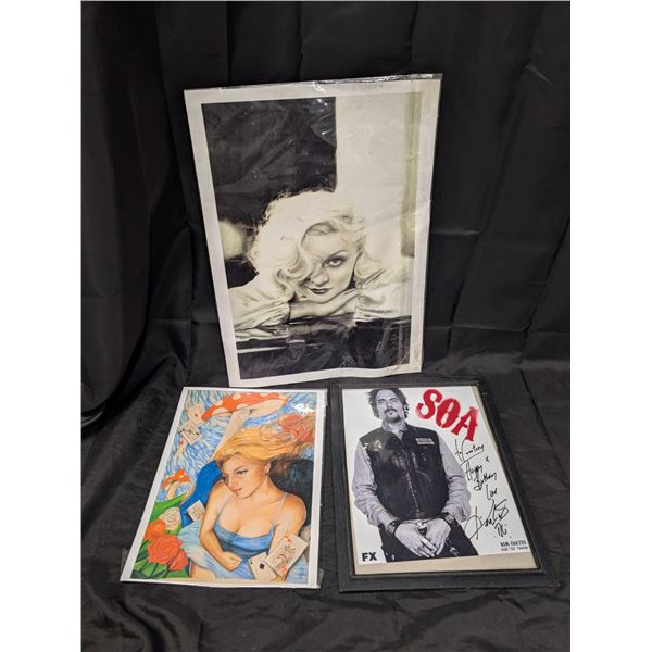 1st Edition 1/3 "Alice" Certificate of Authenticity" and Other Art Works