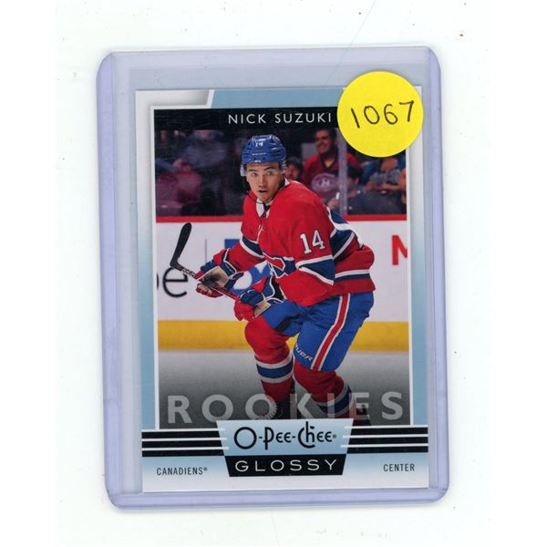 2019-20 O-Pee-Chee Hockey - Nick Suzuki Glossy - Rookie Card  R-13.