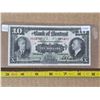 Image 1 : 1938 Bank of montreal 10 dollar banknote