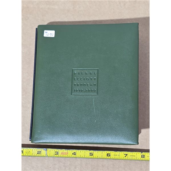 1919-2000 Pierre elliott trudeau 4 stamps and case