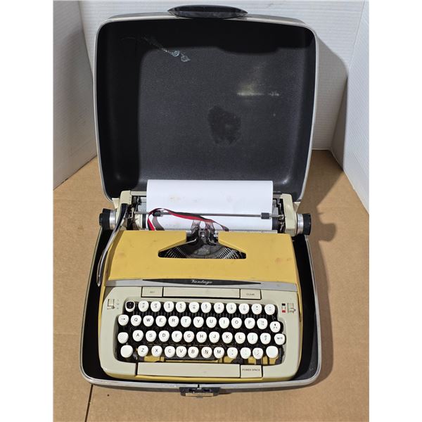 Vantage type writer- no tape