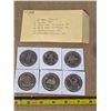 Image 1 : 6 tokens-1901,1985, 1982, 1986, 1981, 1978