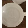 Image 4 : 1120-Lot of 4 vintage Fire King Anchor Hocking coffee mugs - white milk glass, D handles.  Nice - no