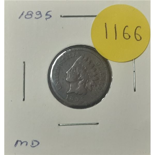 1895 USA Indian Head Penny